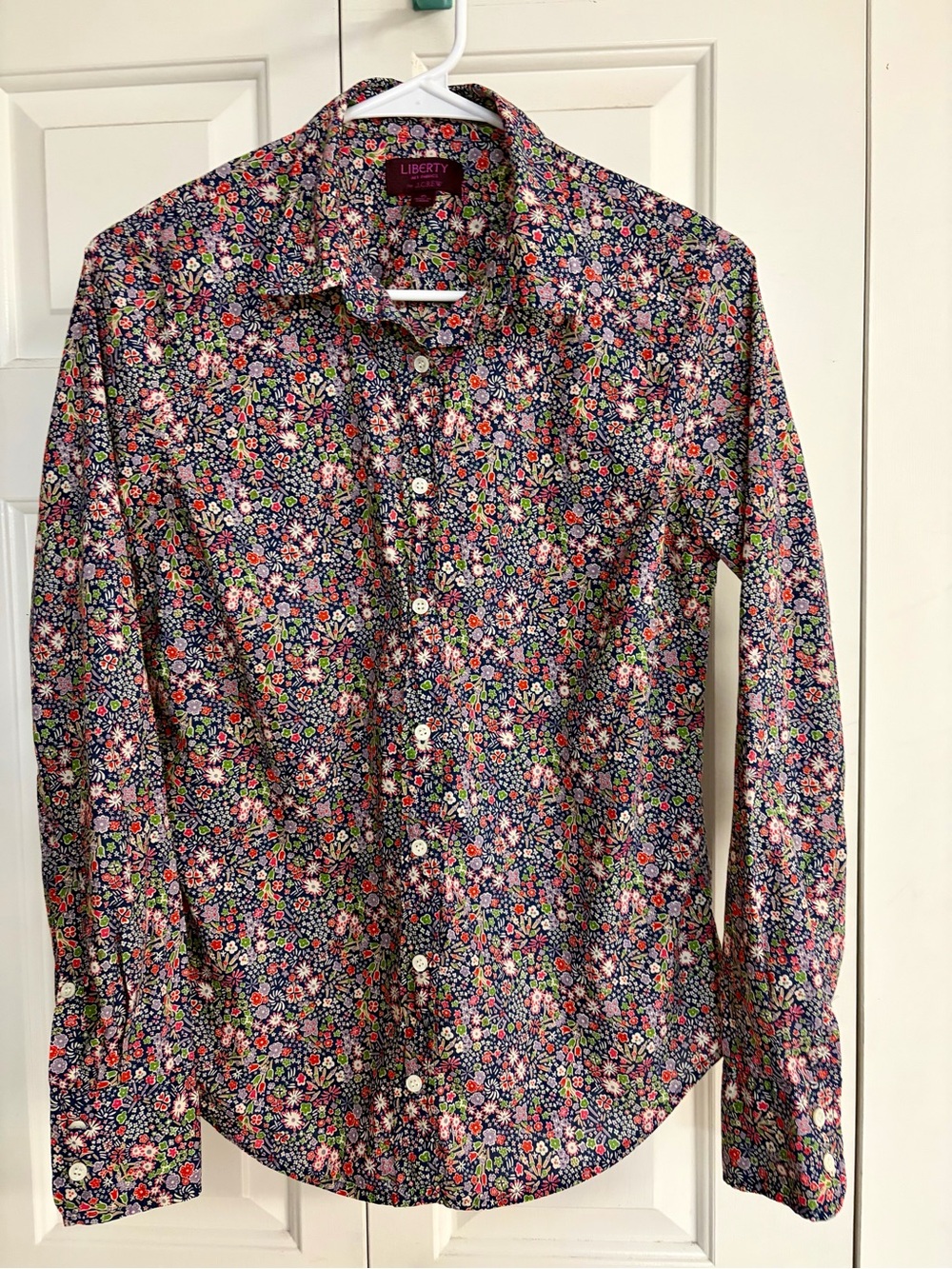 J. Crew Liberty Art Fabrics Floral Button-Up Shirt